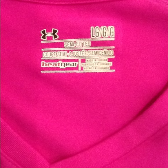 Ladies Large Semi-Fitted v-neck, long Sleeve - Picture 3 of 3